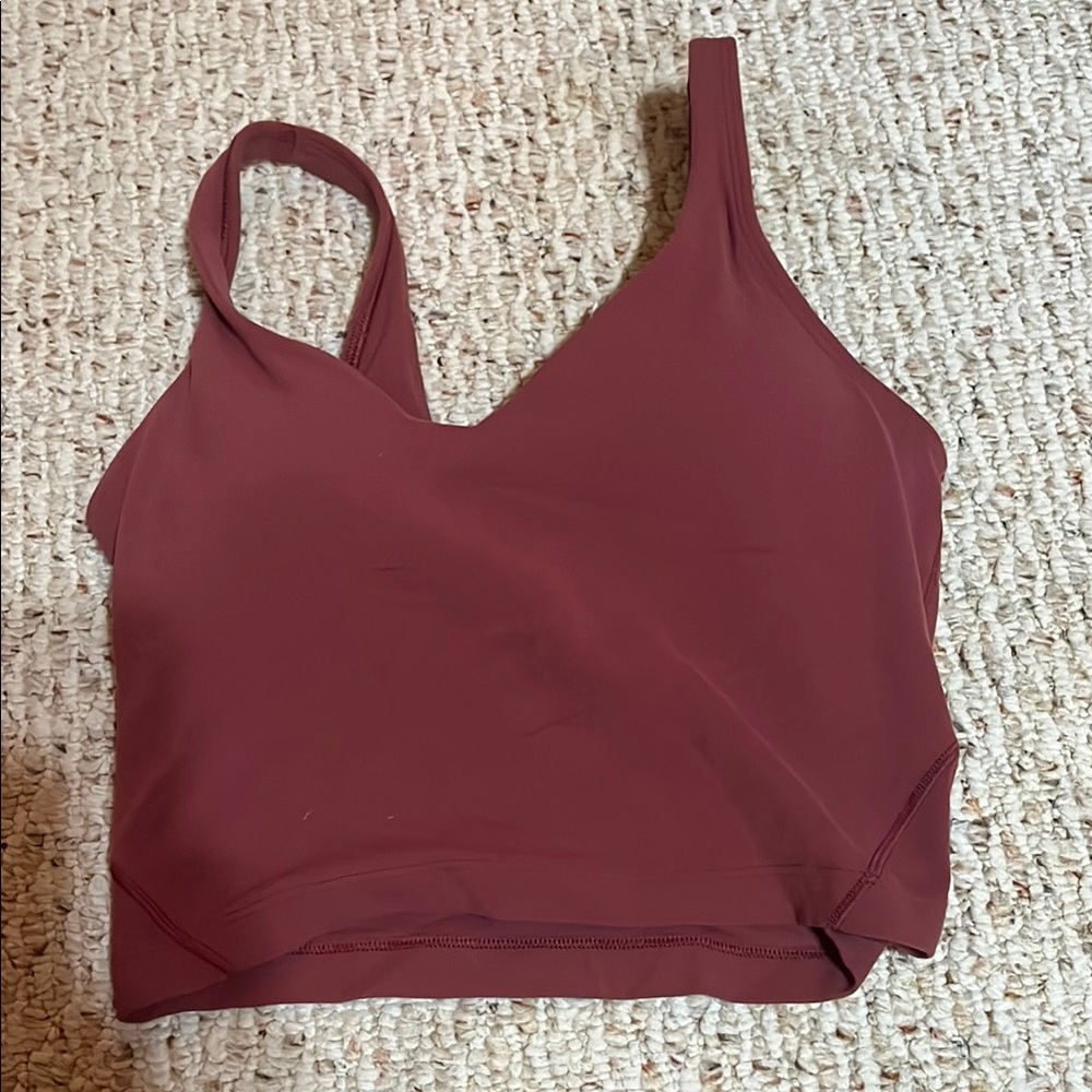 Lululemon maroon align tank